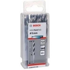 Resim Bosch Hss Pointteq Metal Matkap Ucu 5,0mm 10 lu 