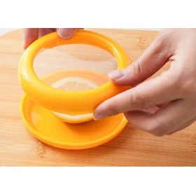 Resim Limon Şeklinde Esnek Yiyecek Saklama Kutusu 