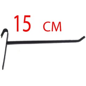 Resim Akkaya Dekorasyon 20 Adet, 15 Cm, Siyah Boyalı Tel Pano Kancası, Raf Kancası, Pano Teli, Raf Teli, Askılık Teli 