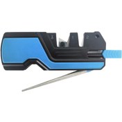 Resim Suntek Manuel Açık Bıçak Bileyici Aracı Kamp Avcılık Mavi 