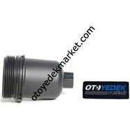 Resim Citroen C2 (2006-2009) Benzinli Yağ Filtre Kapağı (İthal) 