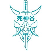 Resim Turkuaz-50 Cm X 31 Cm-jdm Shinigami Vadisi Japon Araba Plakası Oto Kişiselleştirme Aksesuarları Şeytan Çıkartmalar Vini 