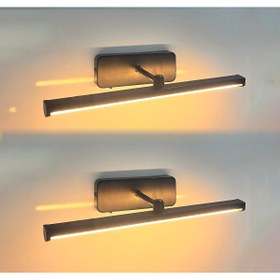 Resim gaziantepavize Zümrüt Flüt Pilli - 2 Adet - Siyah Kasa Günışığı Ledli Tablo Kuğu Duvar Pilli Aplik - Pil 