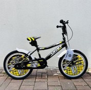 Resim ÜMİT 2047 ALPINA-M-BMX-V-ERKEK ÇOCUK BİSİKLETİ V 20 JANT SİYAH SARI 