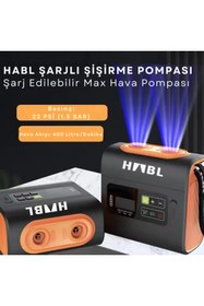 Resim habl Şarjlı Dijital Şişirme Pompası 22PSI (1.5 BAR)-(Şişme Çadır/Paddle Board/Şişme Yatak vb. uygundur.) 