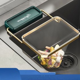 Resim 51 parça lavabo filtresi, katlanabilir ve ayaklı, yer kaplamaz, temizlemesi kolay, lavaboyu yeni gibi temiz yapar 