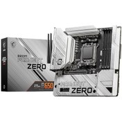 Resim MSI B650M Project Zero AMD B650 7600 MHz (OC) DDR5 Soket AM5 mATX Anakart 