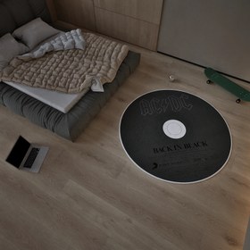 Resim AC/DC CD HALI - 100x100cm 