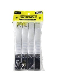 Resim 4pcs 2tkm Plastik Krom Kaplama Duşakabin Kolu 10mm 5468 Çok Renkli 