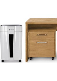 Resim Mühlen Ofen 340 C 38L 22C Evrak İmha Kağıt Kesme Makinesi 