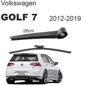 Resim Golf 7 Arka Silecek Kolu ve Süpürgesi Takım 2012-2019 M72010Y-2 