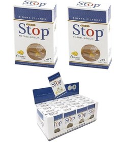 Resim Stop Filtreli Ağızlık Sigara Filtresi 30 lu x 20 Paket 