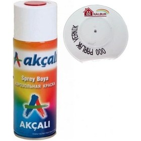 Resim Mey İthalat Akçalı Sprey Boya 400 Ml 000 Parlak Vernik Beyaz 