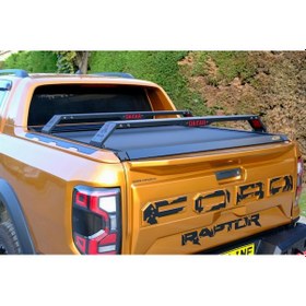 Resim Omsa Toyota Hilux Dakar Kasa Üstü Ara Atkı 2 Parça Siyah 130-177cm 2006-2015 Arası 