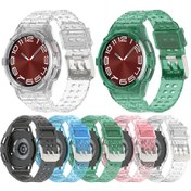 Resim Samsung Galaxy Watch6 Classic 47mm R960 Glacier Tpu Entegre Saat Kemer Yeşil 