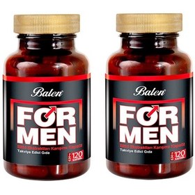 Resim Balen Formen Tribulus Erkek Sağlığı Takviye Edici Gıda 634MG 2 x 120 Kapsül 