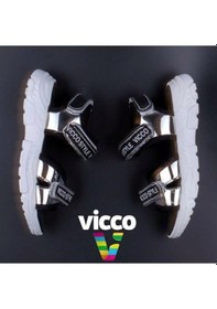 Resim Vicco Club 321.B20Y.371 Kız Çocuk Sandalet Gümüş 22-25 Gümüş 