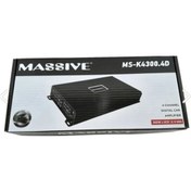 Resim Massive MS-K4300.4D 4x300 W RMS Profesyonel Oto Amfi 