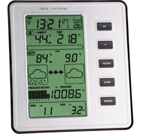 Resim Tfa 35.1077 Stratos Kablosuz Hava Istasyonu 