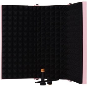 Resim Lemestar Füme Mikrofon Ruhsatı, Abs+spons Materyal, Katlanabilir Taşınabilir, Dışarıdaki Gürültüyü Azaltır, Ses Kaydı Ve Şarkı İçin Uygundur 10.1" 