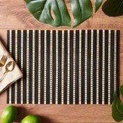 Resim Excellent Houseware Bambu Çizgili Amerikan Servis - 30x45 cm 