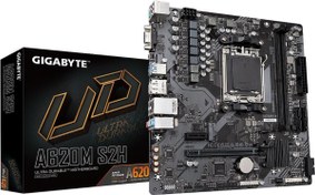 Resim Gigabyte A620M H AMD A620 AM5 DDR5 6400 MHz Masaüstü Anakart 