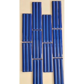 Resim Armada Çini 7x21 Cm Bambu Kobalt Çini Seramik 