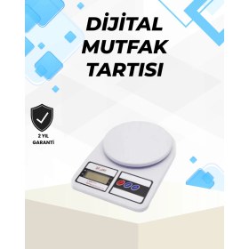 Resim Hassas Tartım Için Dijital Mutfak Terazisi - 10KG / 1g 