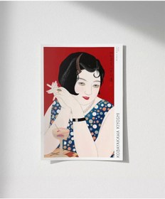 Resim Çerçevesiz Poster Kobayakawa Kiyoshi Modern Kadın 