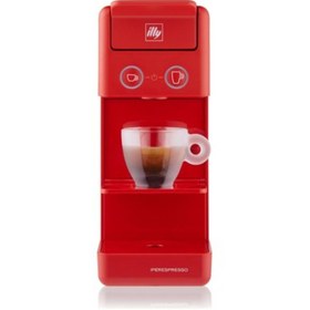 Resim illy F. Francis Y3.3 Kırmızı Espresso ve Filtre Kahve Makinesi 