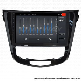 Resim Araç Multimedya Nissan Qashqai Android 12 Carplay 4Gb Ram + 64Gb Hdd Manuel Navigasyon Ekran MYW 