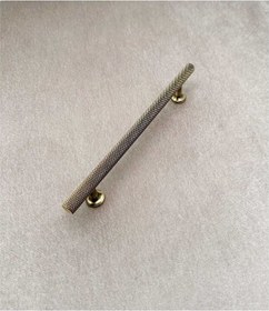 Resim Dal Mat Antik Sarı Tv Ünitesi Vestiyer Yatak Odası Mutfak Dolap Çekmece Kulpu 128 Mm 2 Adet 