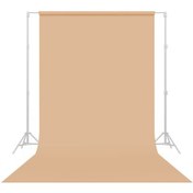 Resim Gdx Seyyar Kağıt Sonsuz Stüdyo Fon Perde Beige 2.70x11 Metre 