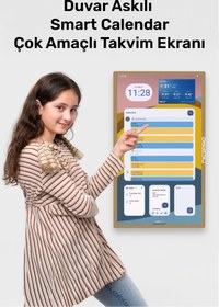 Resim NPO NW3299T 32'' Full HD 4/64GB Android Dokunmatik Dijital Aile Takvimi Smart Led Ekran 