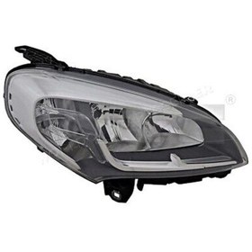 Resim AYFAR Fiat Doblo Iv 2015- Far Sağ Krom ( Motorlu ) ( 1 X H7 /1 X H1 / 1 X Wy 21W / 1 X W21/5 ) (Oem No:521 