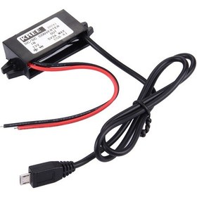 Resim Dc 12v İla 5v 3a Mikro Usb Araç Şarj Cihazı Sony, Htc, Lg, Huawei Ve Diğer Akıllı Telefonlar İçin, Uzunluk: 40cm 
