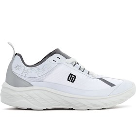 Resim Derimod Kadın Beyaz Bağcıklı Kalın Tabanlı Sneaker 25SFE49626F 