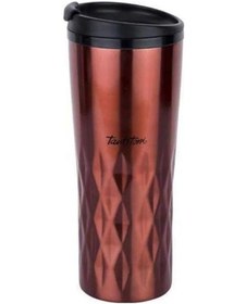 Resim Tantitoni Çelik Termos Bardak Bakır Renk 470 ML 