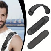 Resim Küçük Omuz Pedleri, 4.06 cm'den daha küçük omuz askıları için uygun, çıkarılabilir, kaymaz tasarım, rahat, sırt çantaları, valizler, bilgisayar çantaları için uygun, değiştirilebilir, seyahat için gerekli 