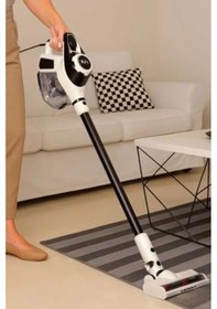 Resim 500w Güçlü Kablolu Dikey Elektrikli Süpürge - 2'si 1 Arada Hepa Filtreli 