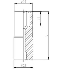 Resim İzeltaş 1-4'' Altı Köşe Derin Lokma Anahtar 12 Mm N11.17792 