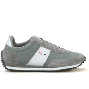 Resim Hammer Jack Hakiki Deri Pontos Gri Erkek Sneaker Ayakkabı 