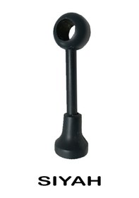 Resim Perdemix Ahşap Rustik Taşıyıcı Ayak 1 Adet Siyah 