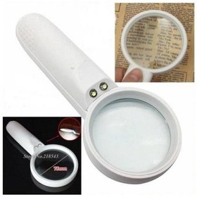 Resim Işıklı Büyüteç Led Aydınlatmalı 75mm 3x Büyütme 