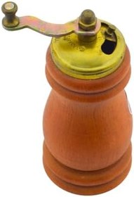Resim Fantom El Yapımı Ahşap Karabiber Değirmeni Öğütücü (5cmx13cm) 