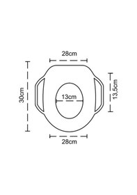 Resim Konforlu Şık Sünger Dolgulu Çocuk Klozet Kapağı Pembe 