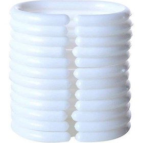 Resim Zethome Tropik Banyo Duş Perdesi 4131 Çift Kanat 2X120X200 Kahverengi 