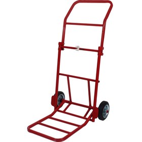 Resim Kanat Portatif Katlanır Koli Paket Yük Taşıma Arabası Dolgu Teker 