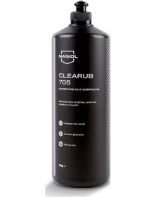 Resim Nasiol Clearub 705 En Hafif Çizik/Hare Giderici Polisaj Pastası Pasta 500gr Silikonsuz Boya Parlatma 