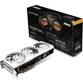 Resim Sapphire Pure Frostpunk 2 Edition Radeon RX 7700 XT 12 GB GDDR6 192 Bit Ekran Kartı 